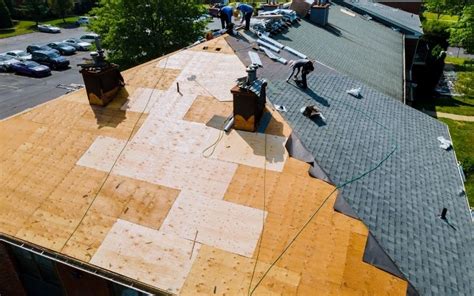the villages roof replacement.